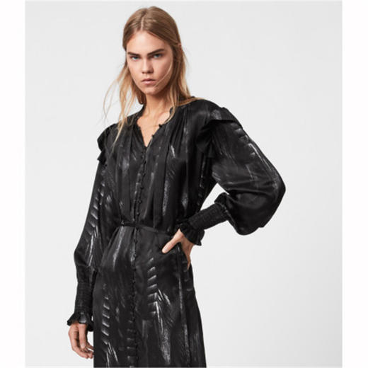 ALLSAINTS LARA VIOLA DRESS 连衣裙JPY带授权招加盟代理 商品图2