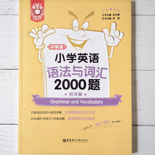 正版 全2册金英语小学英语语法与词汇2000题 讲解篇+练习篇 附详解  小学英语通用版本 小学英语语法与词汇提高用书 商品图1