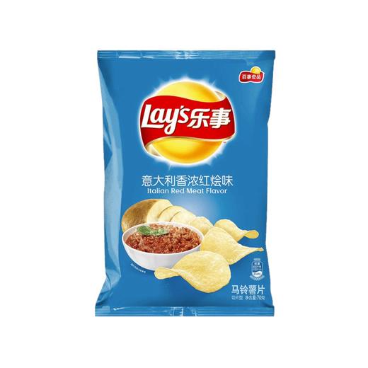 乐事薯片意大利香浓红烩味70克 商品图0