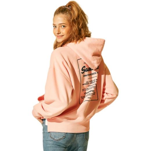 who a u 女起毛背带图形连帽衫 / WHMH84811CJPY带授权招加盟代理 商品图4