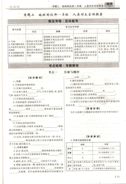 钟书金牌 金典导学案 高中地理 等级考总复习 复习导学案+课后作业+专题过关卷 适合参加等级性考试的学生使用 商品图4