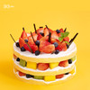 四季鲜果裸蛋糕，可选1.5/2.5/3.5/6磅okt 商品缩略图1