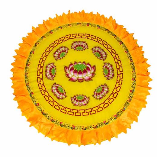 绣60X5九品莲花F(黄） 商品图0