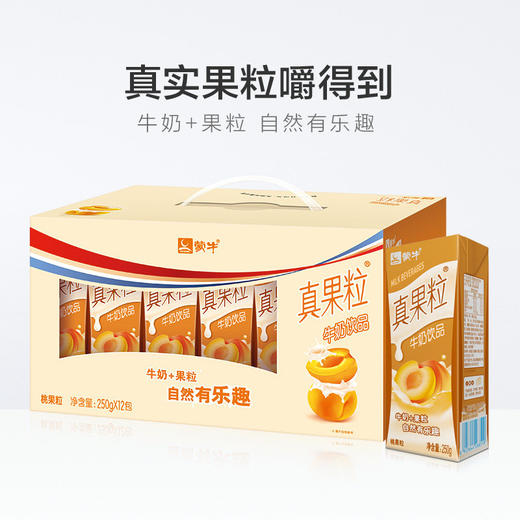 （大日期）真果粒黄桃果粒250g×12盒 4月 商品图2