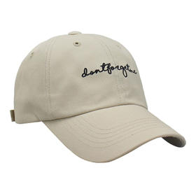 DONTFORGETME 乐天专售 STRAP HAT 帽子 BEIGEJPY带授权招加盟代理