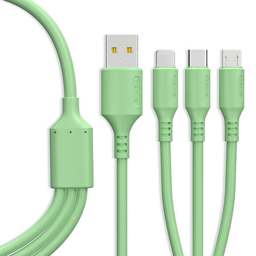 一拖三数据线｜适用安卓usb/type-c/苹果 商品图1