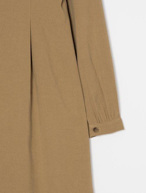 20FW 米色不平衡肩带长连衣裙JPY带授权招加盟代理 商品图3