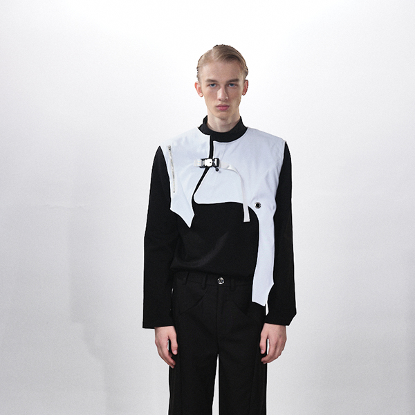 HUMANWORLD 21SS 短款磁扣马甲