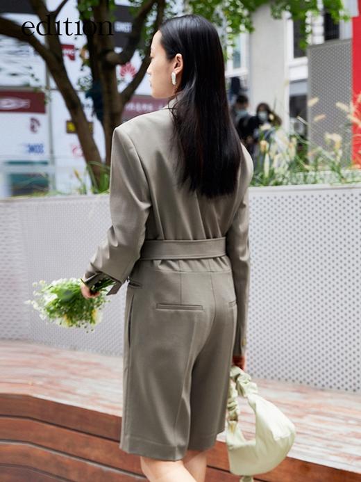 edition | 西装连体裤女羊毛精纺气质长袖连体衣外穿EBA1JPS002 商品图2