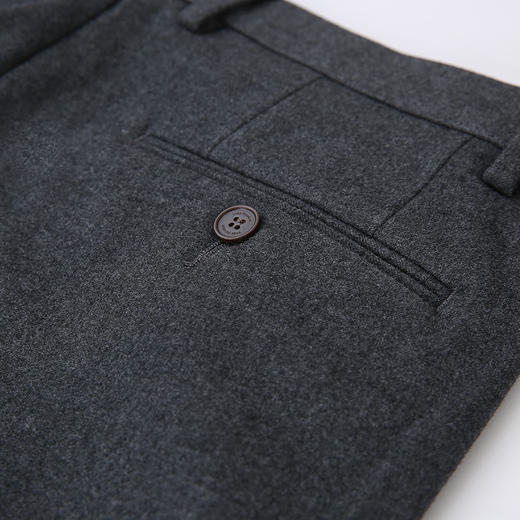 YvesFigarau伊夫·费嘉罗商务百搭简约舒适直筒休闲裤901440 商品图5