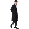 20FW 黑色羊毛混纺人字形隐形纽扣单外套JPY带授权招加盟代理 商品缩略图4