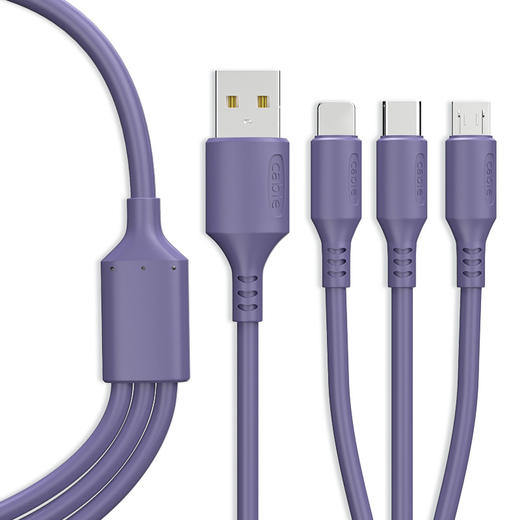 一拖三数据线｜适用安卓usb/type-c/苹果 商品图4