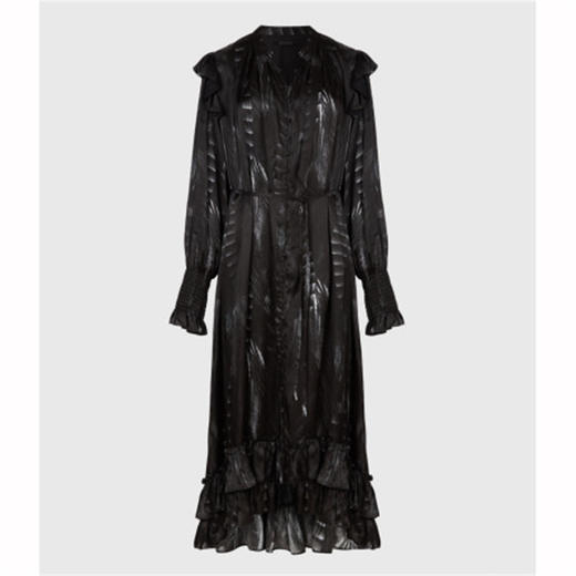 ALLSAINTS LARA VIOLA DRESS 连衣裙JPY带授权招加盟代理 商品图0