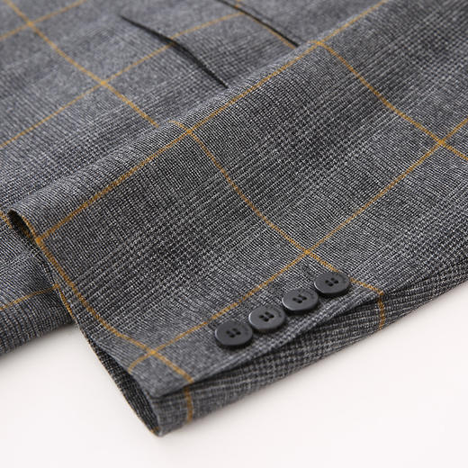 YvesFigarau伊夫·费嘉罗秋冬新款100%绵羊毛商务休闲舒适保暖百搭便西装900601 商品图5