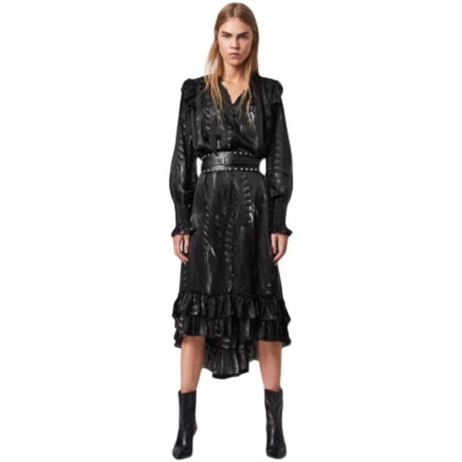 ALLSAINTS LARA VIOLA DRESS 连衣裙JPY带授权招加盟代理 商品图4