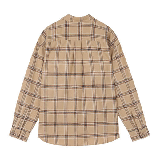 who.a.u 日常长袖格纹衬衫/WHYCA3821UJPY带授权招加盟代理 商品图2