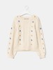 象牙花刺绣针织衫JPY带授权招加盟代理 商品缩略图1