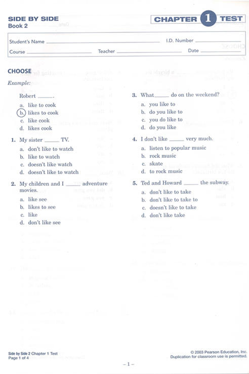 SBS英语 SBS朗文国际英语教程单元测试 第2册 上海外语教育出版社 小学英语教材SBS同步配套练习 自学朗文国际英语教材 商品图3