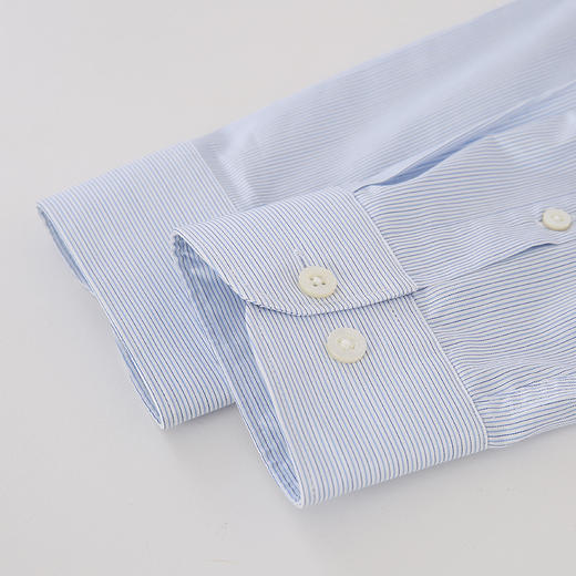 YvesFigarau伊夫·费嘉罗秋冬新款100%棉条纹正装职业上班穿长袖衬衫900317 商品图3