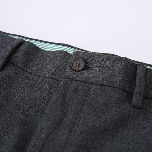 YvesFigarau伊夫·费嘉罗商务百搭简约舒适直筒休闲裤901440 商品图2