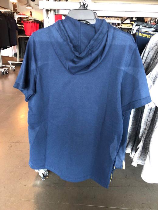 国内现货  Under Armour 安德玛 UA男子强森Rock连帽运动训练短袖T恤 商品图2