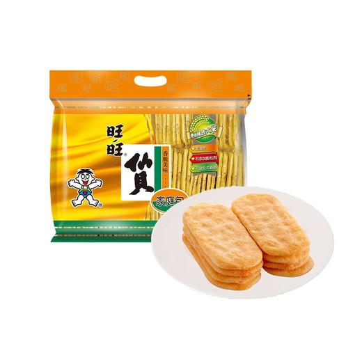 旺旺 仙贝 零食 膨化食品 饼干糕点 家庭装 400g 商品图0