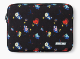 韩国 可爱Line Friends BT21太空小队图案笔记本电脑袋13英寸JPY带授权招加盟代理