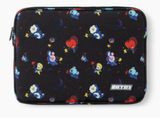 韩国 可爱Line Friends BT21太空小队图案笔记本电脑袋13英寸JPY带授权招加盟代理 商品图0