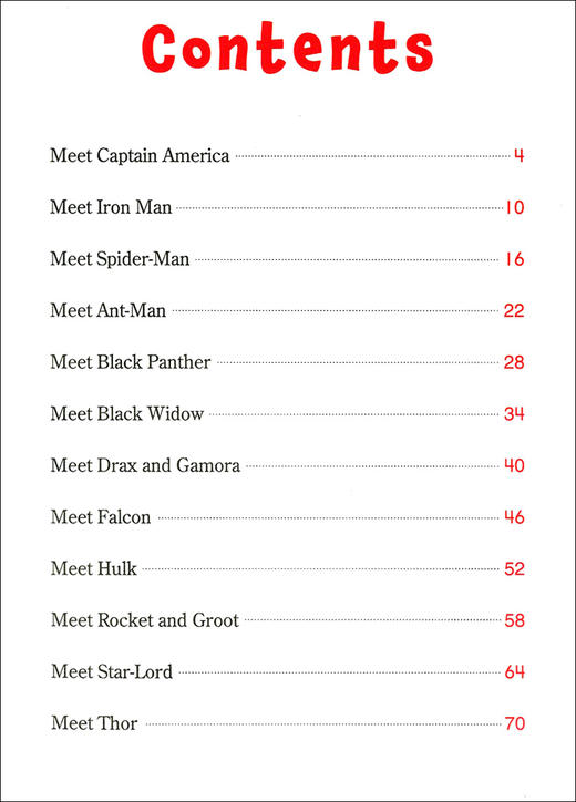 英文原版 青橙英语分级读物 第一级/第1级 漫威英语分级读物 小学一二年级适用英语读物 小学英语课外阅读训练 华东理工大学出版社 商品图2