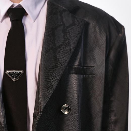 HUMANWORLD 21SS 长款蛇纹风衣版型外套 商品图4