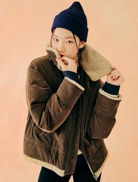 20FW 棕色灯芯绒蟒蛇配色跳线JPY带授权招加盟代理