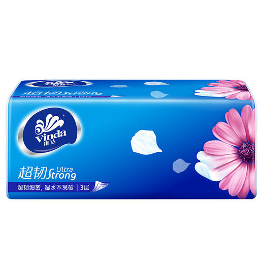 维达(Vinda) 抽纸纸巾 超韧3层150抽软抽*3包(认准真M码) 商品图2