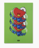 韩国 可爱Line Friends BT21 TATA HEART B5有线笔记本JPY带授权招加盟代理 商品缩略图0