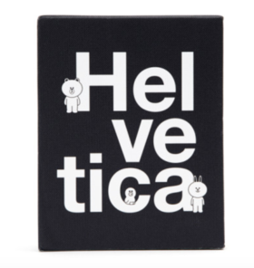 韩国 可爱 Line Friends Helvetica迷你便签套装（每包8件）JPY带授权招加盟代理