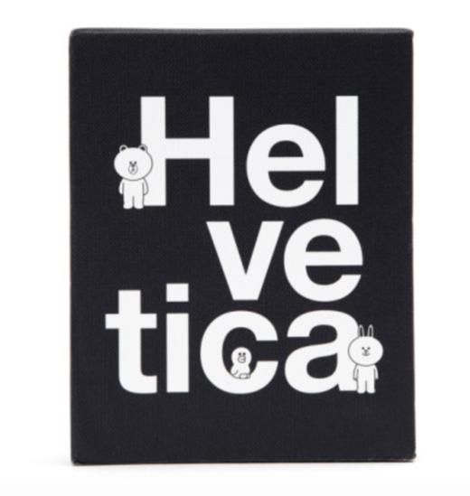 韩国 可爱 Line Friends Helvetica迷你便签套装（每包8件）JPY带授权招加盟代理 商品图0