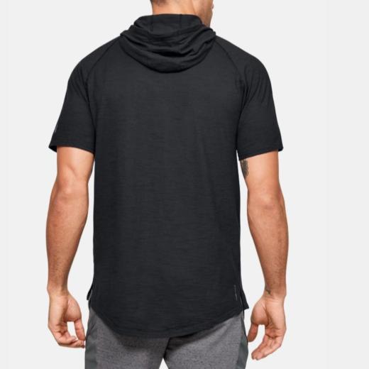 国内现货  Under Armour 安德玛 UA男子强森Rock连帽运动训练短袖T恤 商品图4