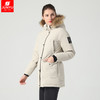 君羽 女款 羽绒中长款鹅绒800蓬 加厚秋冬连帽工装风 C52034 商品缩略图0