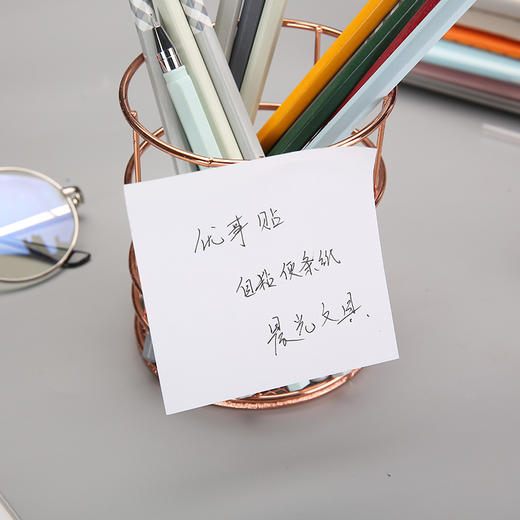 晨光(M&G)文具白色80页便利贴 粘性标签贴留言贴 76*76mm记事贴优事贴便签本子 单本装YS-45 商品图3