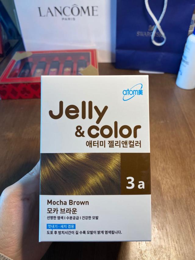 Atomy艾多美Jelly&Color染发剂 Mocha Brown 3a 摩卡棕色#1014125JPY带授权招加盟代理