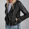 ALLSAINTS WL004N DALBY BIKER 女士皮夹克 BLACKJPY带授权招加盟代理 商品缩略图0