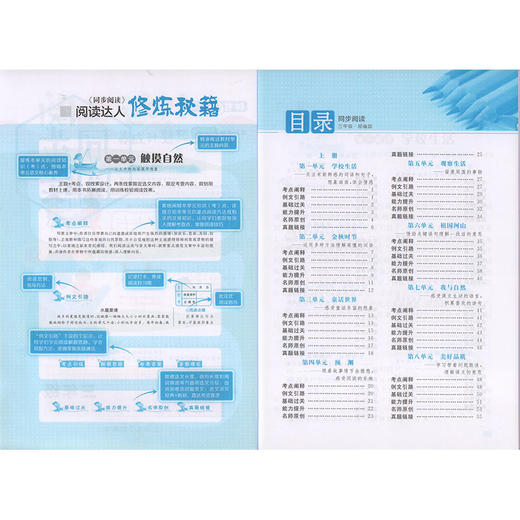 钟书金牌 同步阅读 三年级至八年级  配套部编版教材 著名作家安武林倾情 附赠同步基础知识手册 3年级同步阅读 上海大学出版社 商品图2