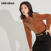 oldcolour2021春季新品长袖衬衫女GN11013611 商品缩略图0