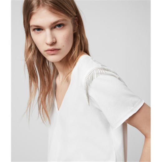 ALLSAINTS EMELYN CHAIN TEE 女士T恤JPY带授权招加盟代理 商品图3