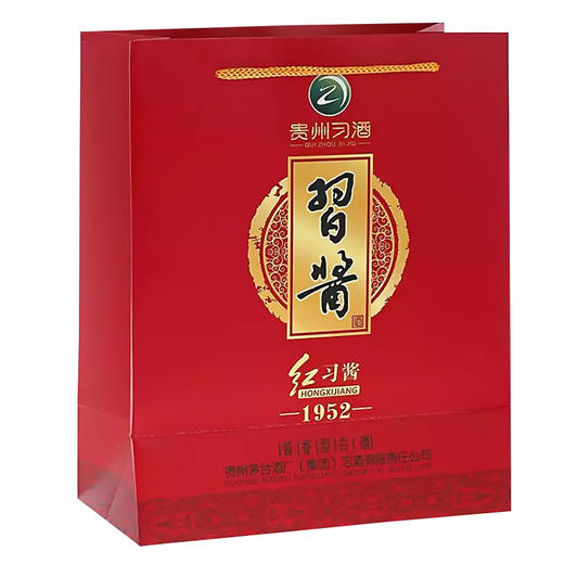 贵州习酒红习酱1952 酱香型53度纯粮白酒 整箱6瓶*500ml包邮 商品图2