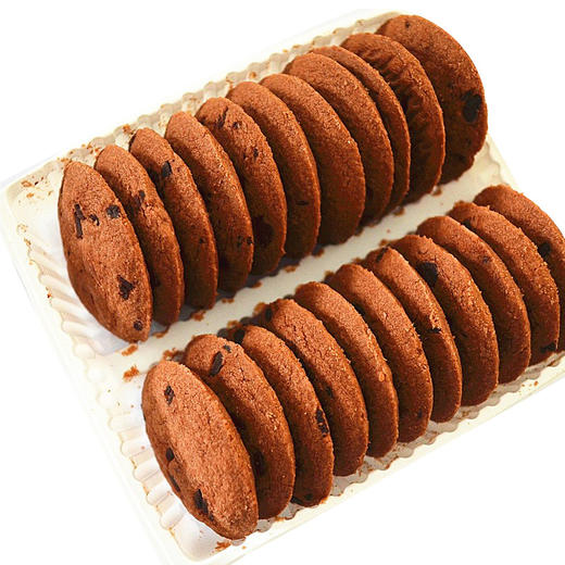 趣多多 王子 曲奇星 巧克力味曲奇饼干 休闲零食含巧克力豆 85g 商品图2