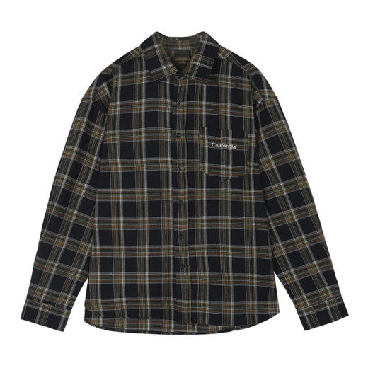 who.a.u 日常长袖格纹衬衫/WHYCA3821UJPY带授权招加盟代理 商品图3