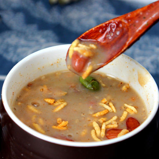 【益阳特产】绿乡灵擂茶甜味450g/盒 萃取五谷精华 真材实料 商品图2