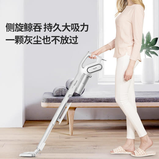 德尔玛（Deerma）DX700小型家用立式吸尘器手持吸尘机宠物家庭适用 商品图7