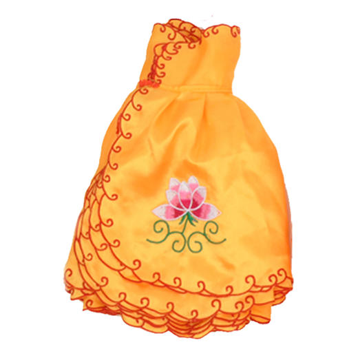 PF25绣花边(黄)十寸 商品图0