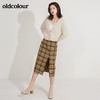 oldcolour2021春季新品格子半身裙GN11063609 商品缩略图4